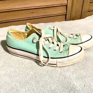 Converse Mint Green shoes